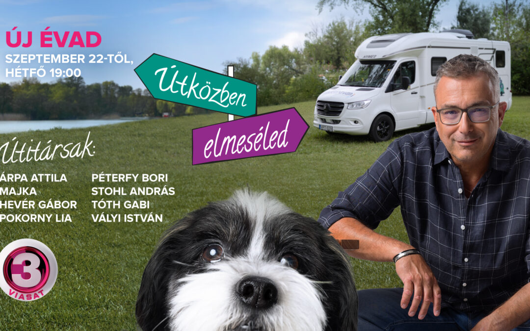Tóth Gabi, Majka és Stohl András is útra kel Sváby Andrással
